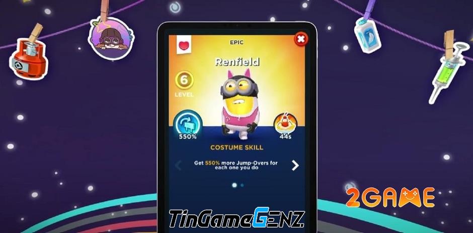 Despicable Me: Minion Rush - Ra mắt nội dung mới trong phần phim 4