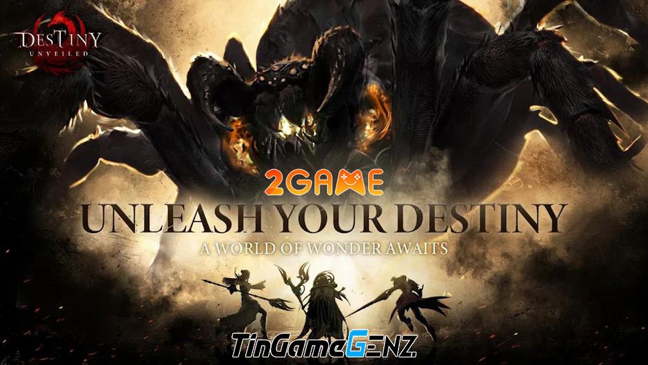 Destiny Unveiled - Game MMORPG 3D đỉnh cao với chiến đấu đầy phấn khích