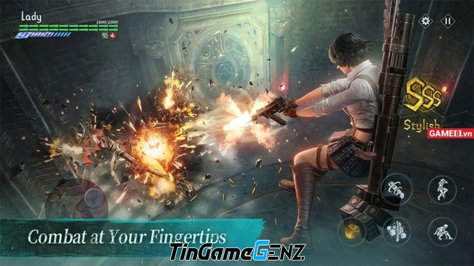 Devil May Cry: Peak of Combat mở thử nghiệm trên Android và iOS ngay hôm nay