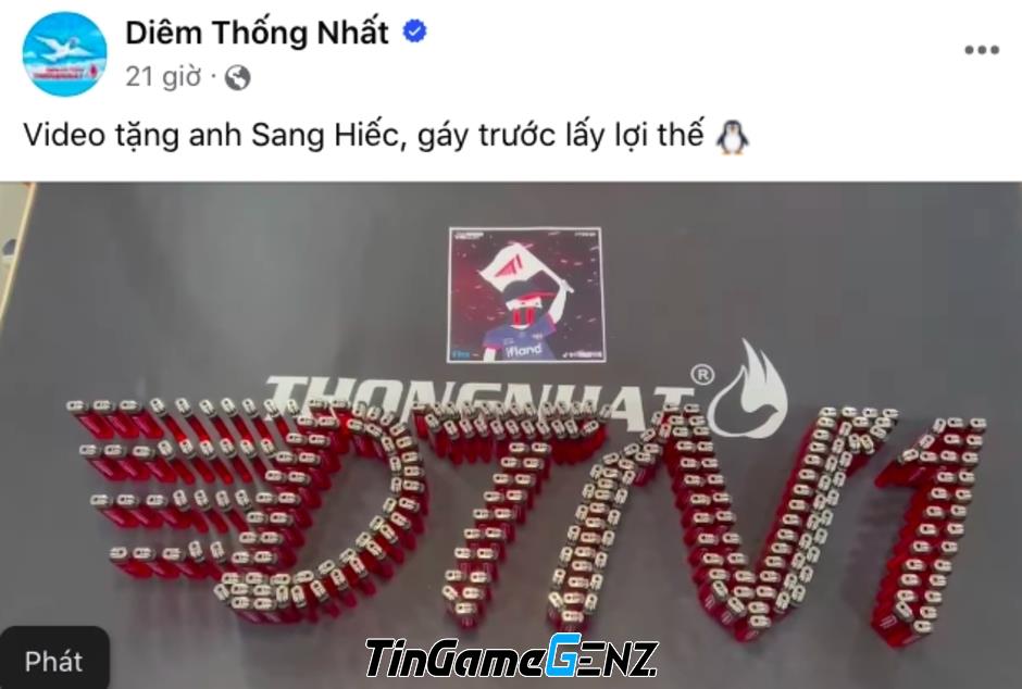 Diêm Thống Nhất tạo nội dung sáng tạo, truyền cảm hứng cho fan T1 trước giải CKTG.