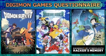 Digimon Games tổ chức khảo sát cho sự kiện Digimon Con sắp tới.