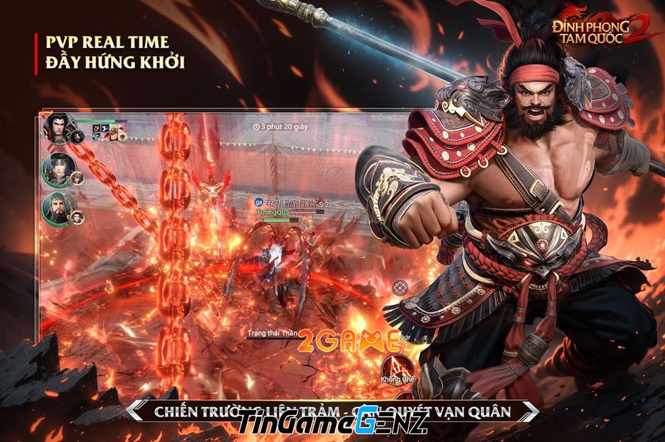 Đỉnh Phong 2 – Tân Tam Quốc: Bom tấn game nhập vai hành động sắp ra mắt tại Việt Nam