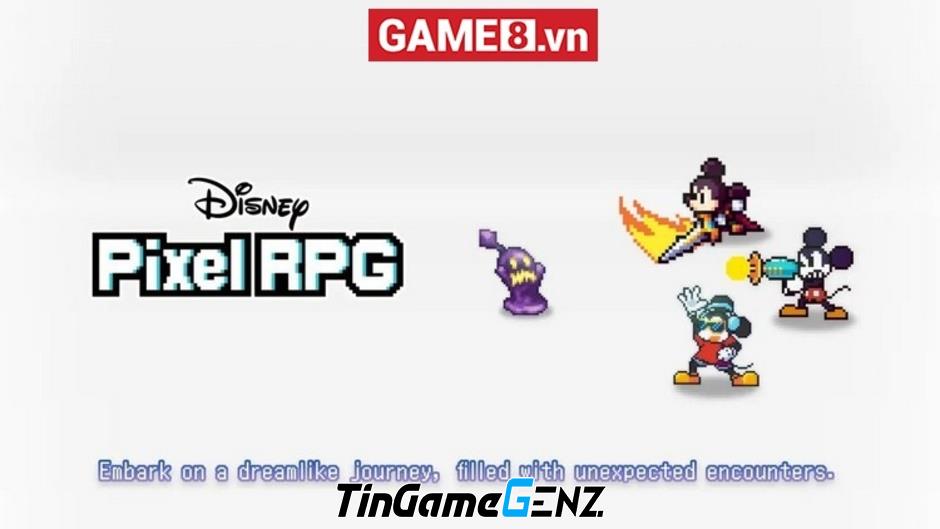 Disney Pixel RPG: Đăng ký trước để tham gia cuộc phiêu lưu cùng Mickey và bạn bè