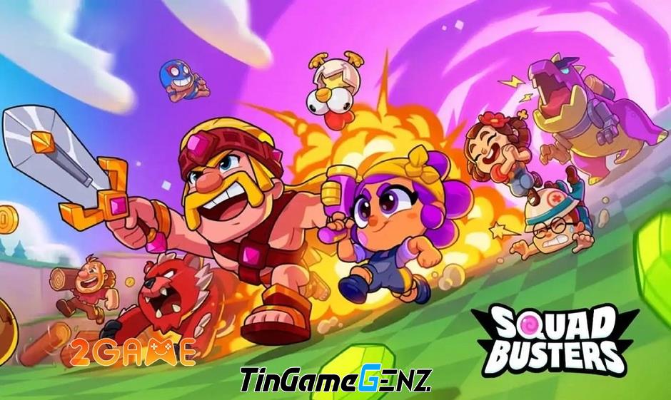 Đội quân mạnh nhất hiện nay trong game Squad Busters