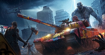 "Doomsday Tank: Cuộc Đua Zombie PVP Kịch Tính – Khám Phá Chiến Trường Khải Huyền Đầy Cảm Giác"