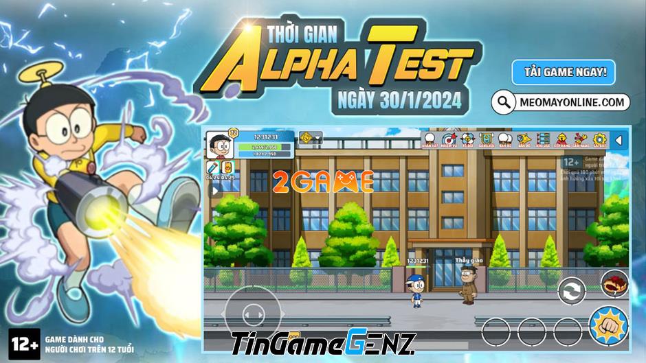 Doraemon Mèo Máy Online - Siêu phẩm game nhập vai sẽ ra mắt tại Việt Nam