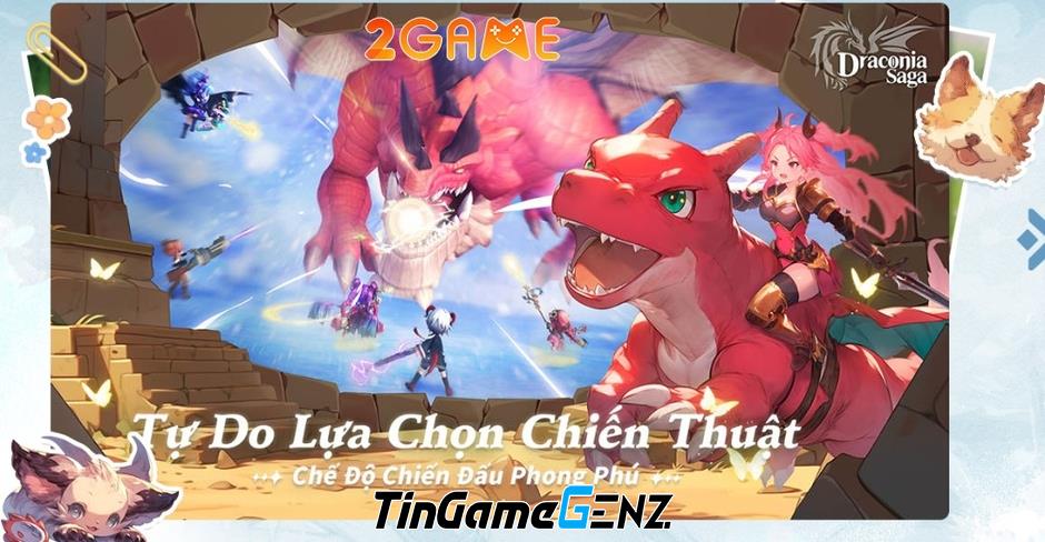 Draconia Saga: Game MMORPG bom tấn sắp ra mắt tại Việt Nam