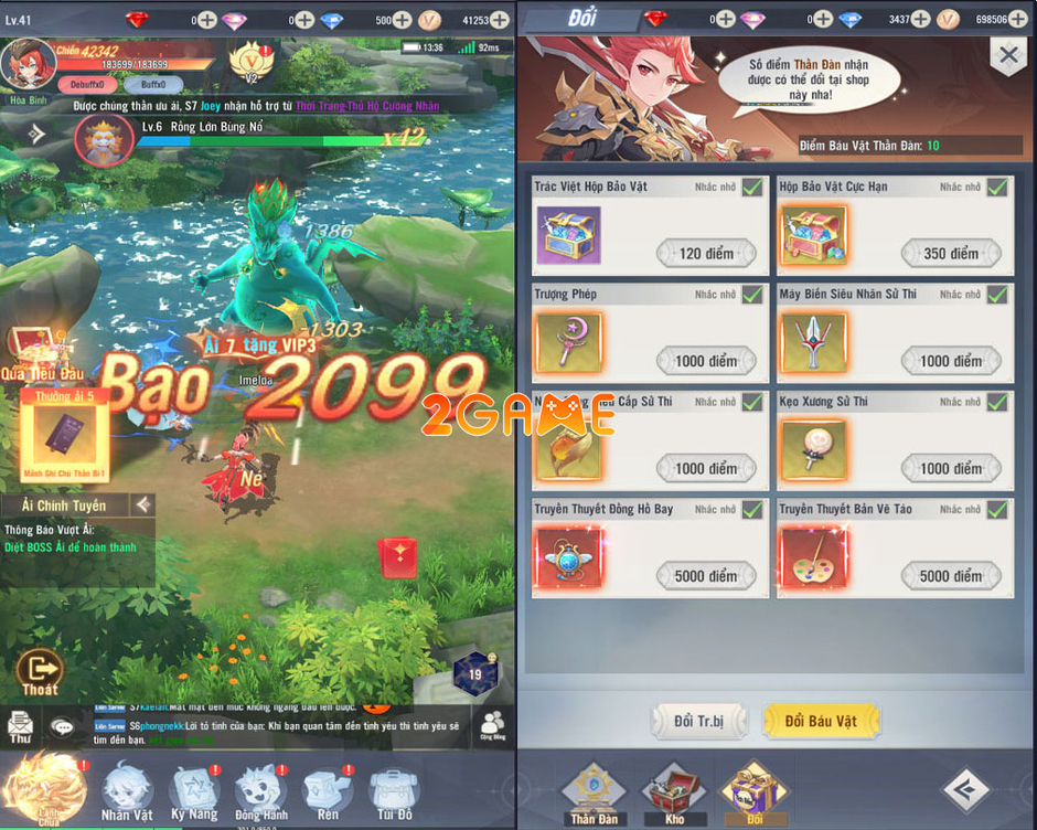 Dragon Song: Hội Săn Rồng - Siêu phẩm game MMORPG cho game thủ nông dân cày chay dễ dàng đạt vị trí hàng đầu.