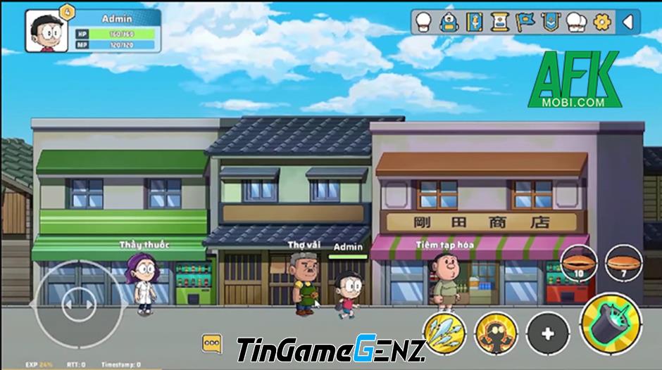 Dự án game nhập vai Mèo Máy Online chủ đề Doraemon, sản xuất bởi người Việt