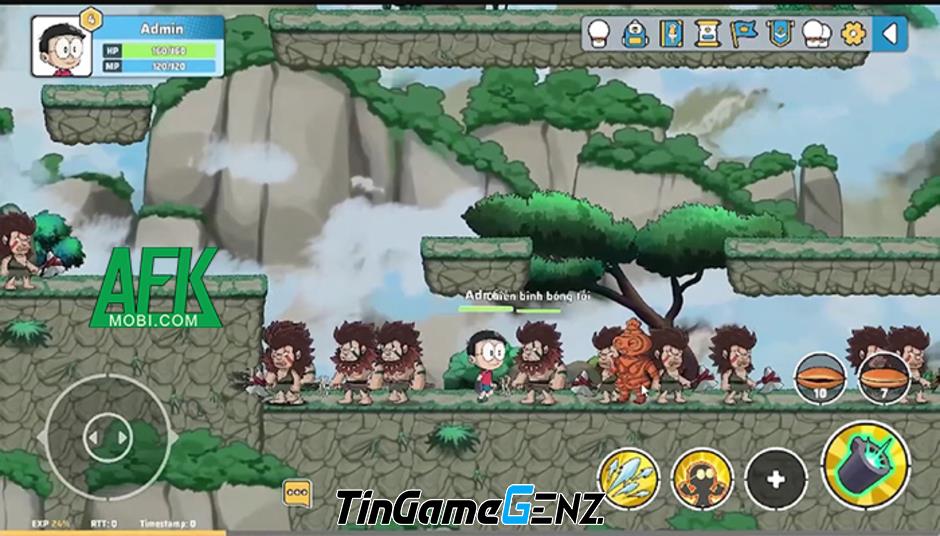 Dự án game nhập vai Mèo Máy Online chủ đề Doraemon, sản xuất bởi người Việt