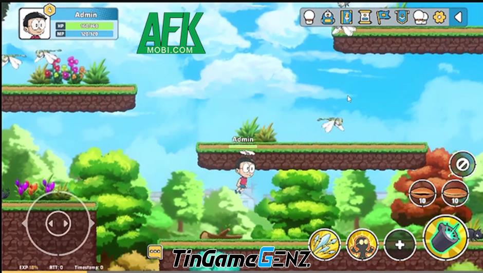 Dự án game nhập vai Mèo Máy Online chủ đề Doraemon, sản xuất bởi người Việt