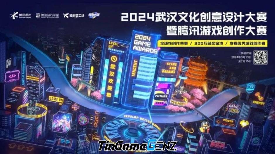 Dự án Sáng tạo Trò chơi Tencent năm 2024 đã chính thức bắt đầu