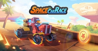 Đua Xe Vui Nhộn Trên Đường Đua Vũ Trụ - Space Car Race