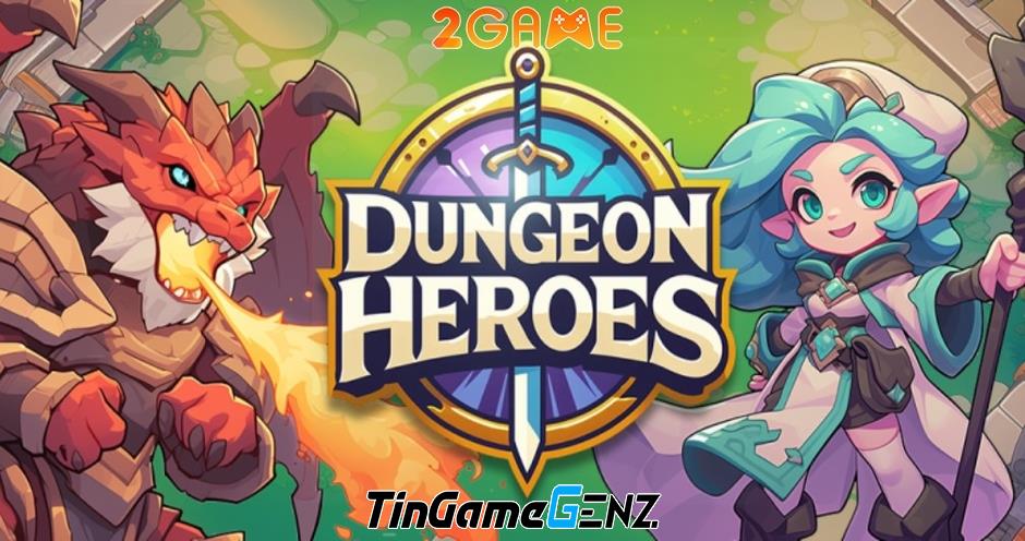 Dungeon Heroes: Game nhập vai bắn bi cuốn hút