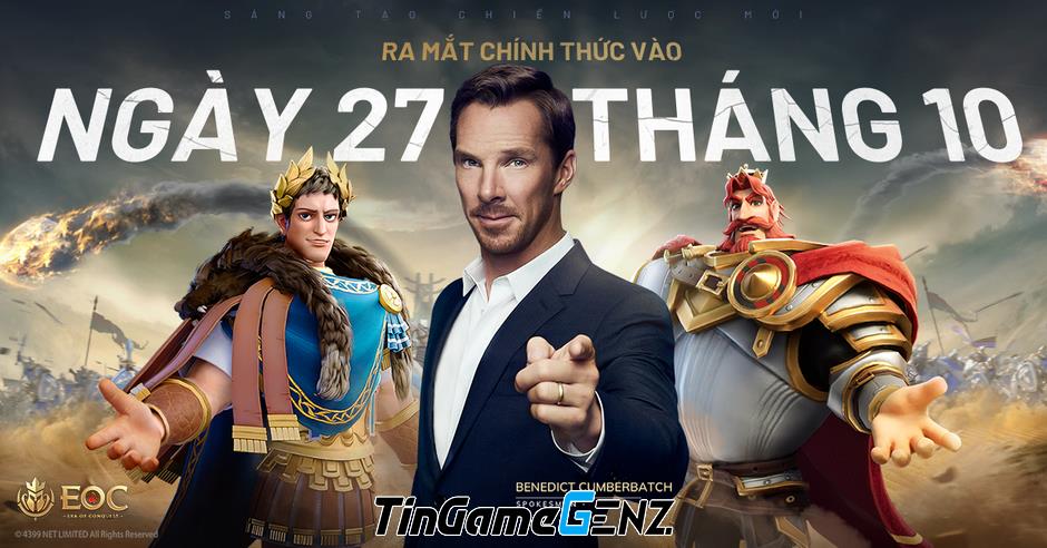 Era of Conquest ra mắt chính thức với sự tham gia của Benedict Cumberbatch vào ngày 27/10