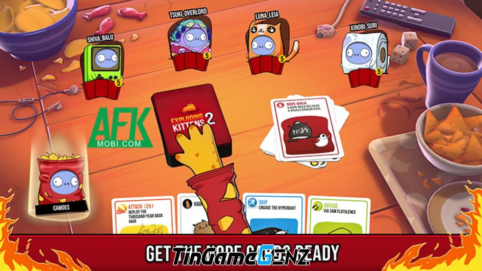 "Exploding Kittens 2: Mở đăng ký trước, chính thức phát hành 12/08"