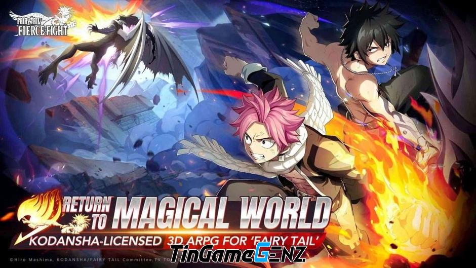 FAIRY TAIL: Chiến Tranh Khốc Liệt - Trò Chơi Chuyển Thể IP Phát Hành Toàn Cầu