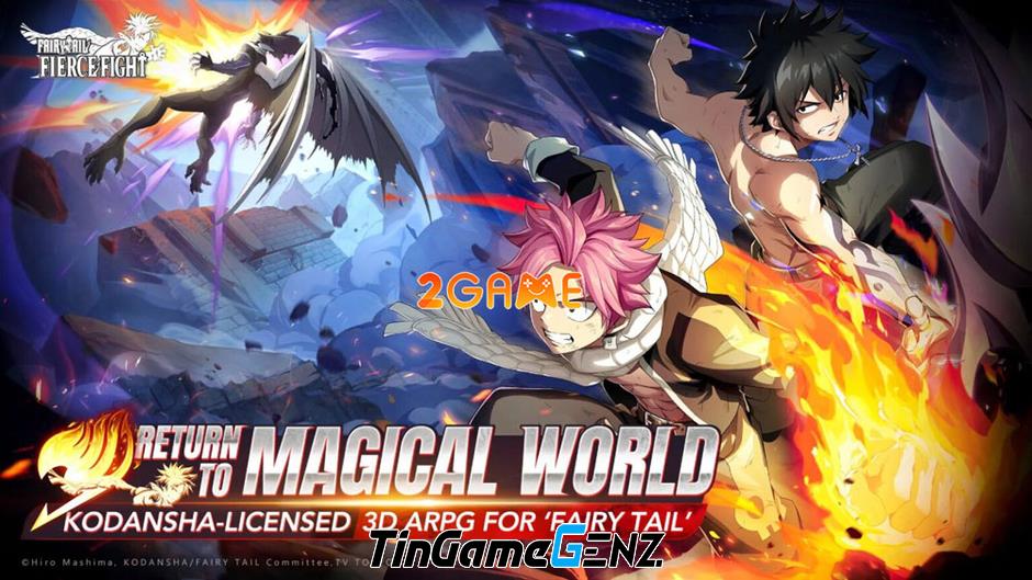 FAIRY TAIL: Cuộc chiến gay cấn - Game ARPG đỉnh cao sắp ra mắt vào cuối tháng 3/2024