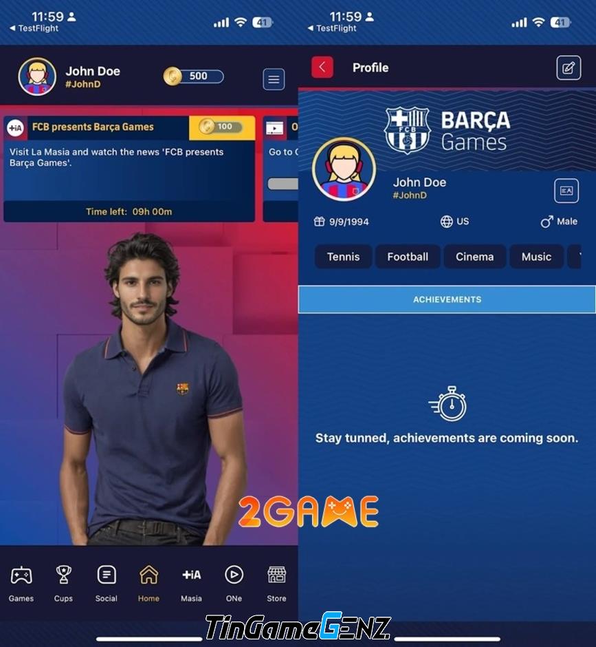 FC Barcelona giới thiệu Barca Games – nền tảng trò chơi trên Android và iOS.