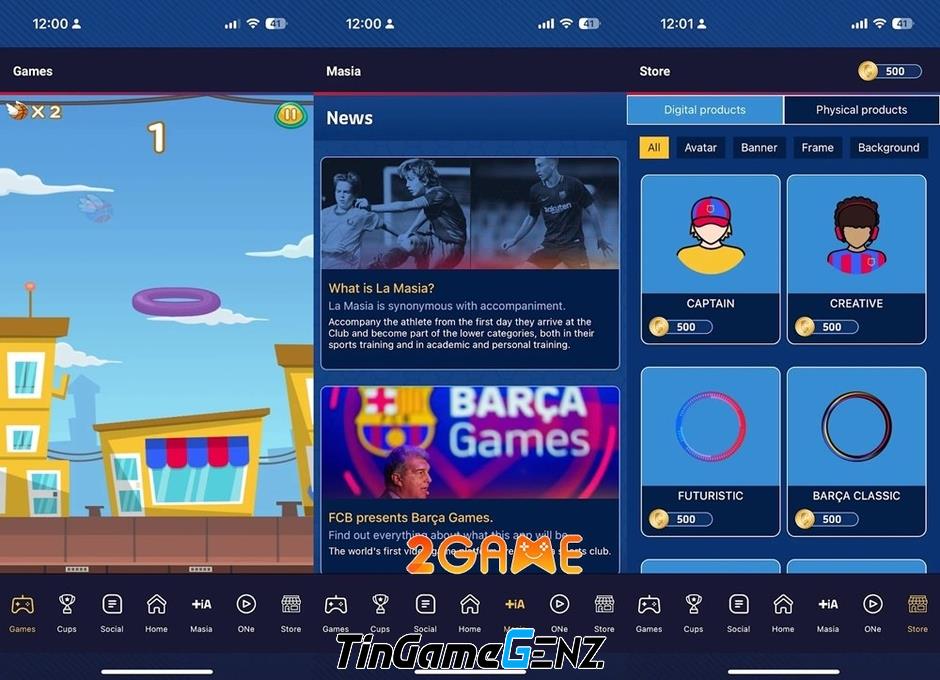 FC Barcelona giới thiệu Barca Games – nền tảng trò chơi trên Android và iOS.