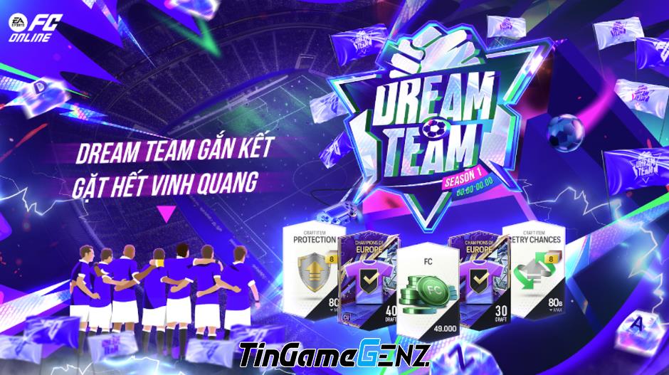 "FC Online Khởi Động Sự Kiện Dream Team Gắn Kết: Cơ Hội Vàng Để Gặt Hái Vinh Quang!"