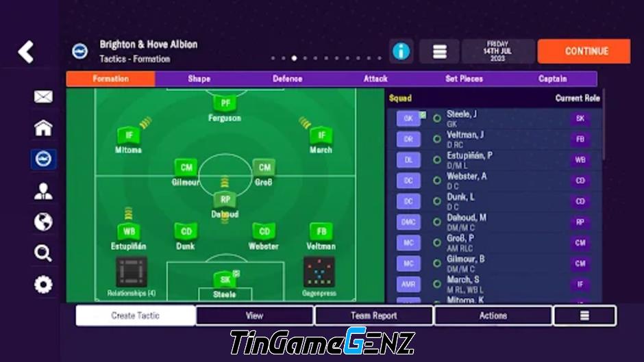 Football Manager Mobile 2024 có sẵn trên cả Google Play Store và Apple Store.