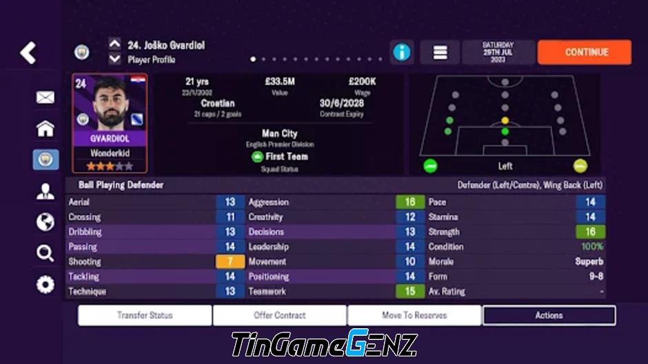 Football Manager Mobile 2024 có sẵn trên cả Google Play Store và Apple Store.