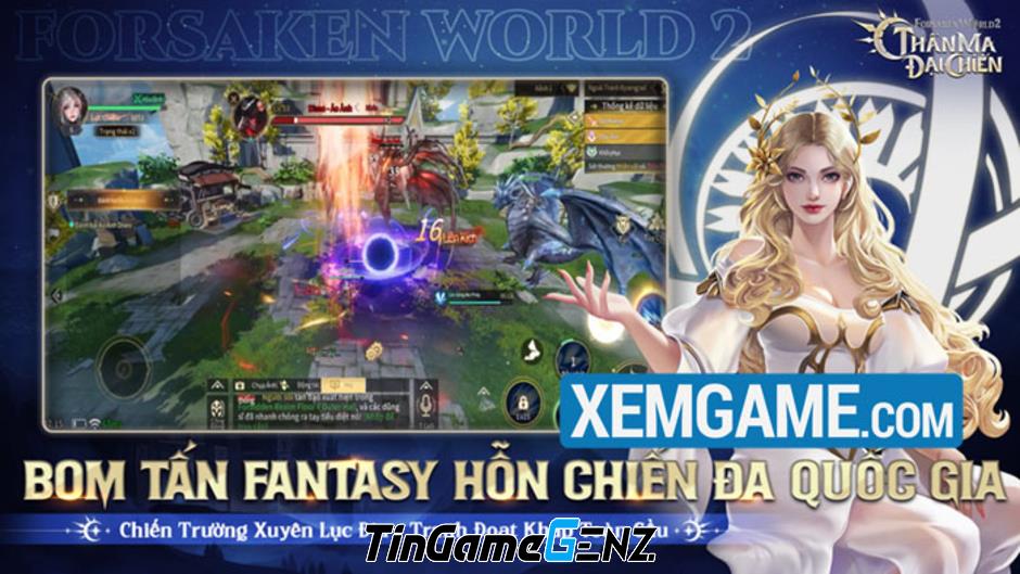 Forsaken World 2: Khai mở Closed Beta Test Thần Ma Đại Chiến