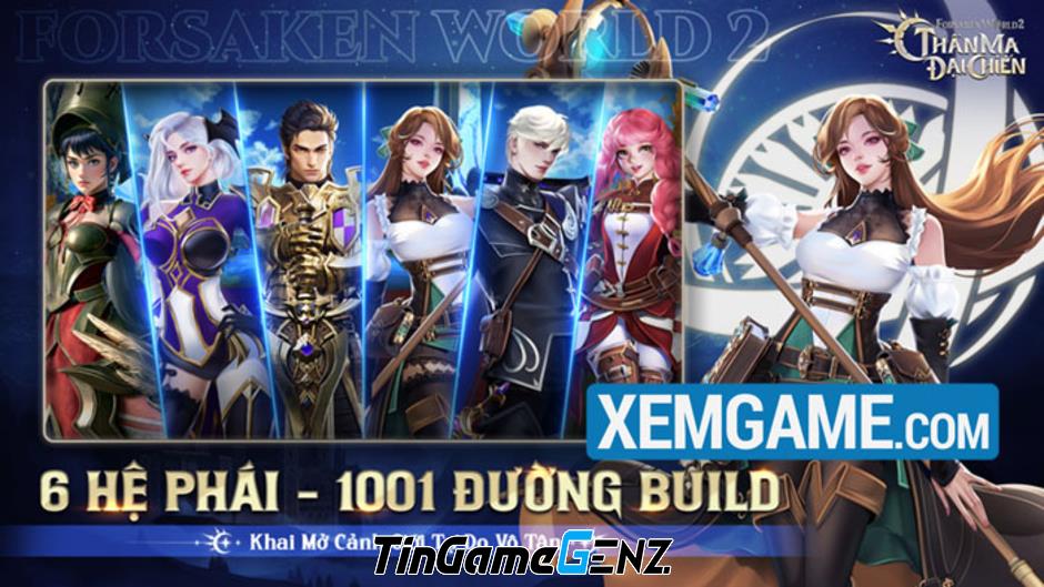 Forsaken World 2: Khai mở Closed Beta Test Thần Ma Đại Chiến