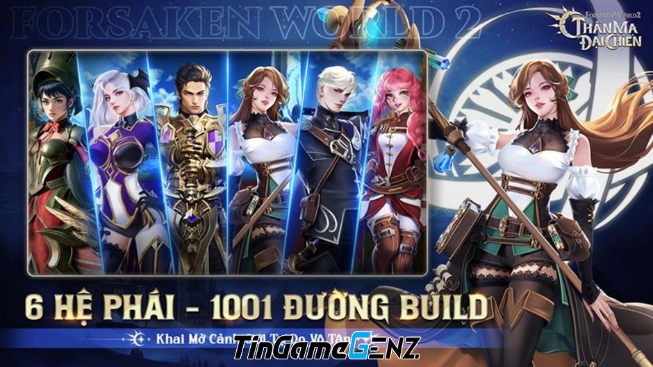 Forsaken World 2: Thần Ma Đại Chiến khai mở Closed Beta Test, đăng ký nhận ưu đãi hấp dẫn ngay!