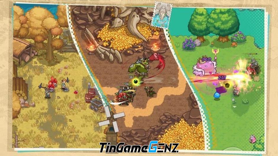 Fortias Saga - Game nhập vai phiêu lưu mở đăng ký trước trên di động.