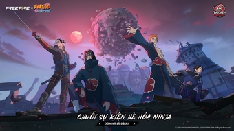 "Free Fire X NARUTO SHIPPUDEN: Khởi Động Chương 2 - Đại Chiến Nhẫn Giả Từ 30/7 Đến 31/08"