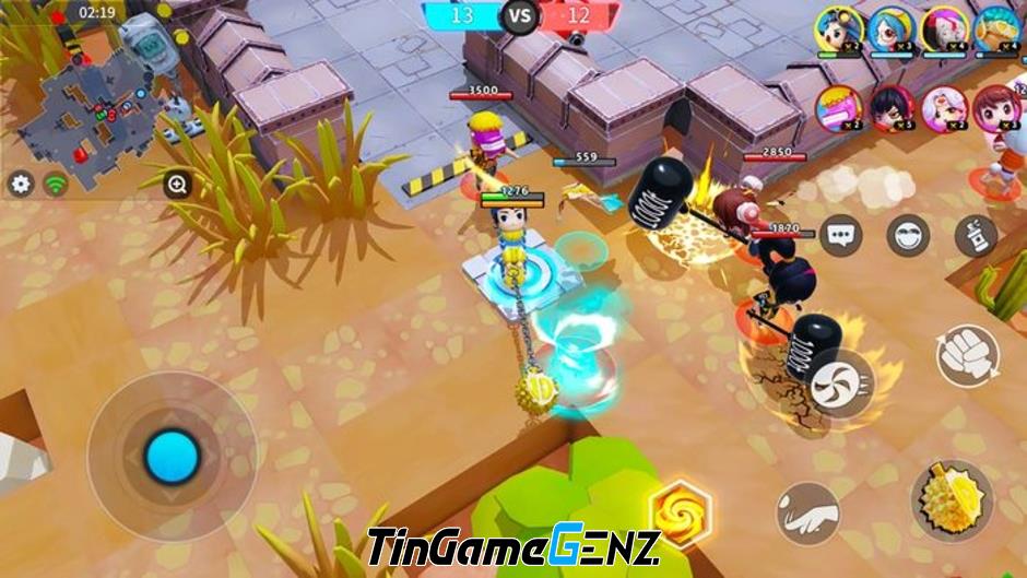 Funny Fighters: Game hành động giải trí Battle Royale đã ra mắt trên điện thoại di động.