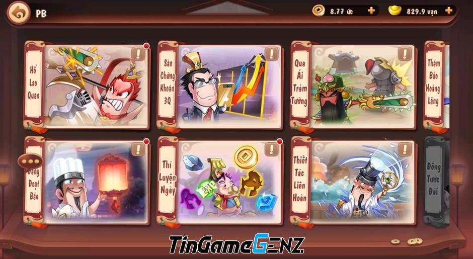 Game 3Q Tí Nị: Phong cách đồ họa cường điệu, Ảnh Việt hóa độc đáo