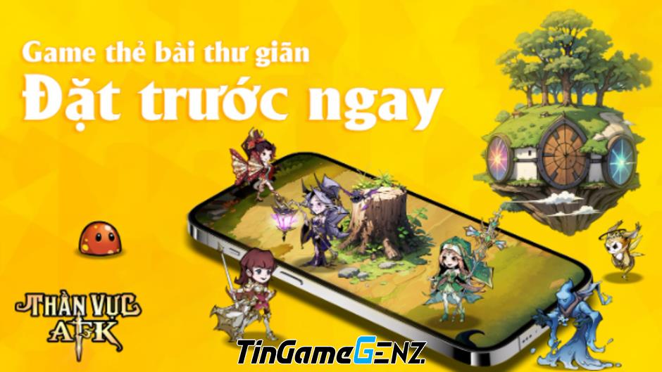 Game Anime mới với đồ họa Fantasy và lối chơi AFK độc đáo.