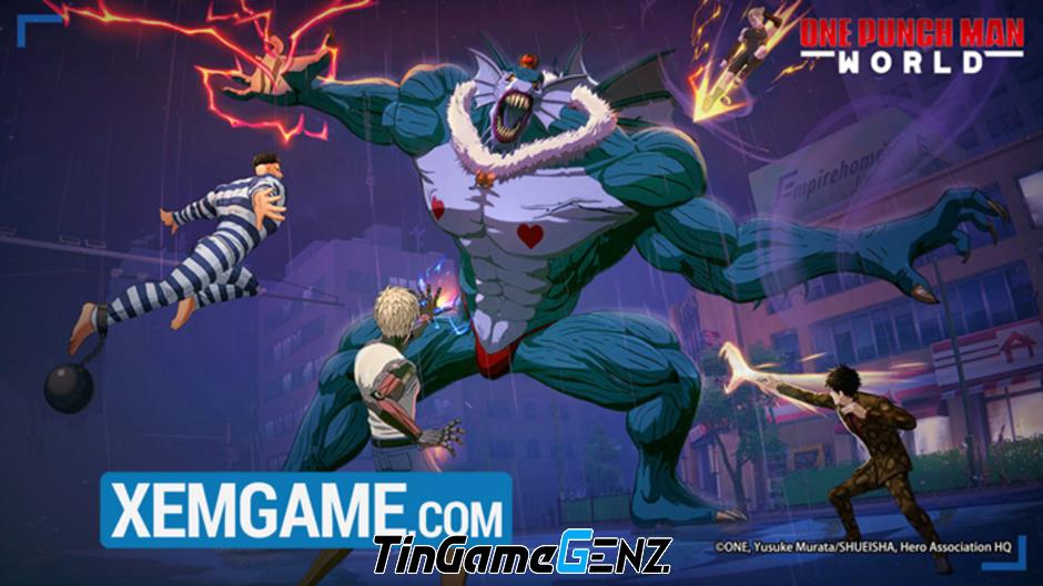 Game anime One Punch Man: World - đầu tư lớn nhất về 