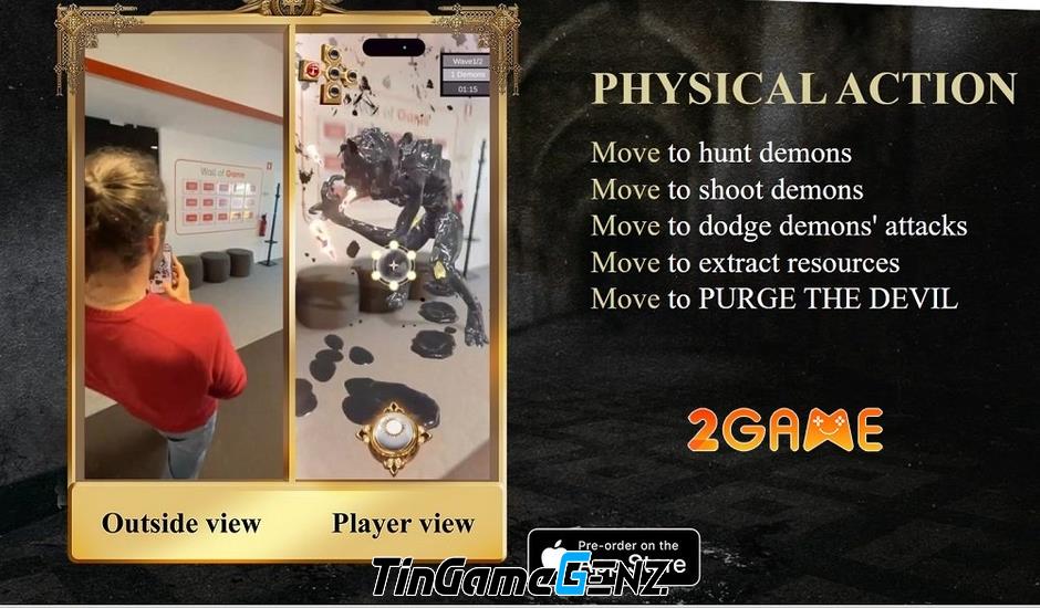 Game AR FPS Devil’s Purge ra mắt trên App Store vào năm 2024