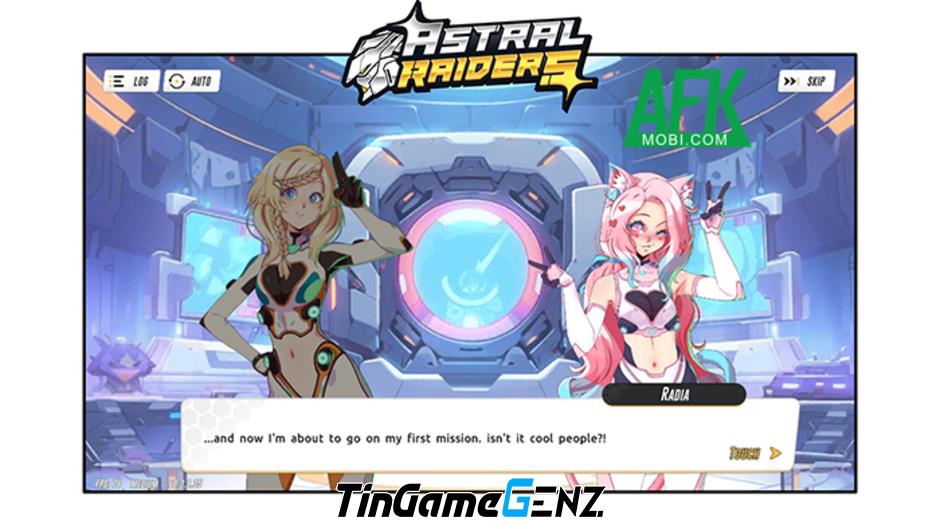 Game Astral Raiders: Tập hợp đội hình nữ waifu để điều khiển mecha