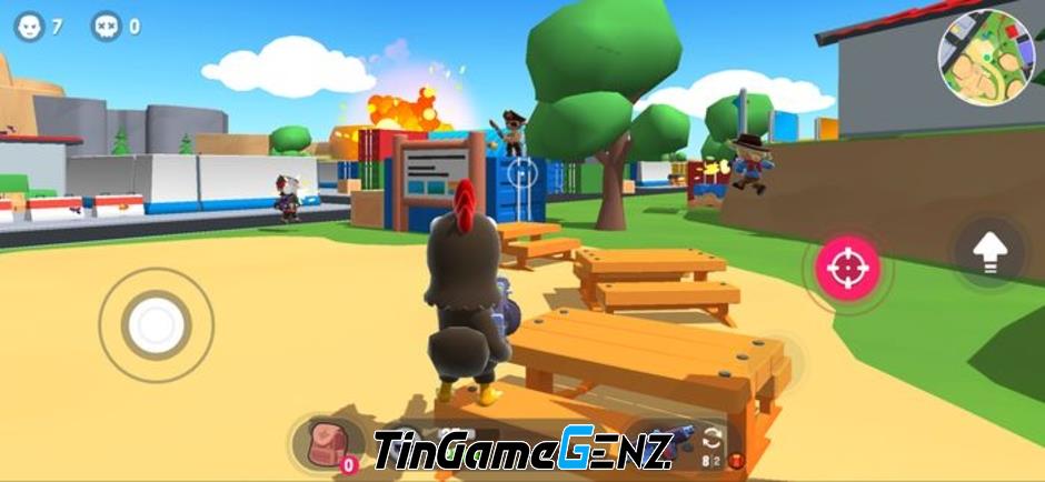 Game bắn súng Battle Guys : Royale mở thử nghiệm multiplayers