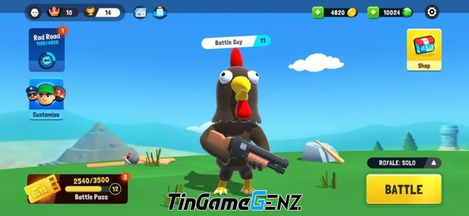 Game bắn súng Battle Guys : Royale mở thử nghiệm multiplayers