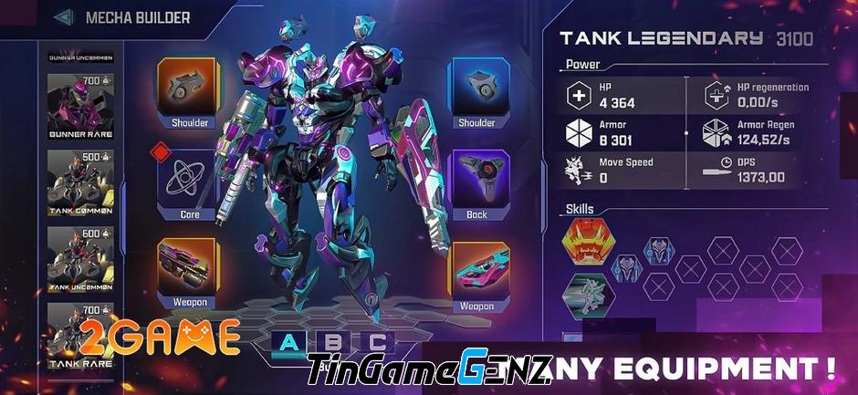 Game bắn súng chiến tranh robot Mechachain với chế độ nhiều người chơi