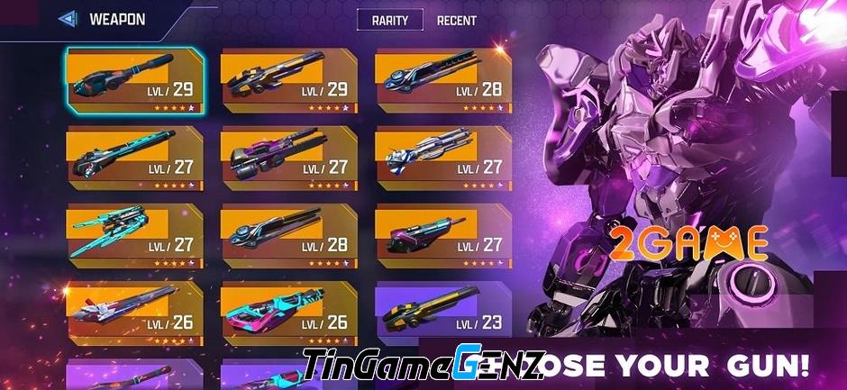 Game bắn súng chiến tranh robot Mechachain với chế độ nhiều người chơi