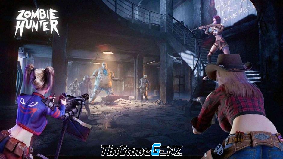 Game bắn súng chống zombie với cô nàng chiến binh quyến rũ