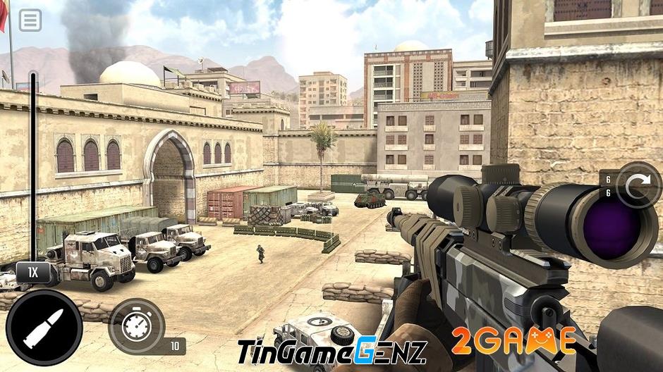 Game bắn súng FPS War Sniper: Đắm mình trong cuộc chiến tranh hiện đại