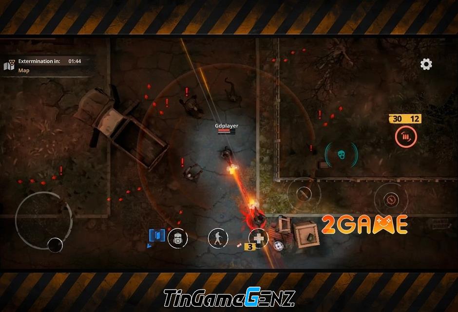 Game bắn súng góc nhìn từ trên xuống: Last Escape: Wasteland Warzone