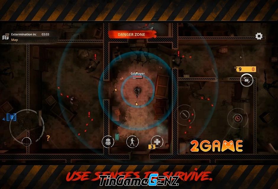 Game bắn súng góc nhìn từ trên xuống: Last Escape: Wasteland Warzone