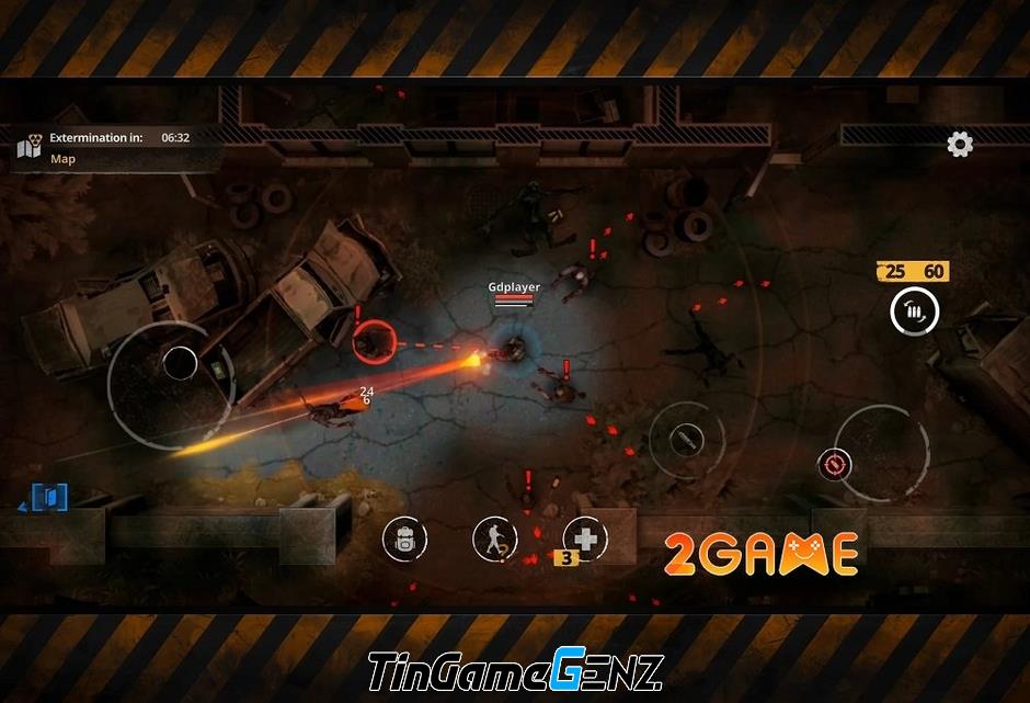 Game bắn súng góc nhìn từ trên xuống: Last Escape: Wasteland Warzone