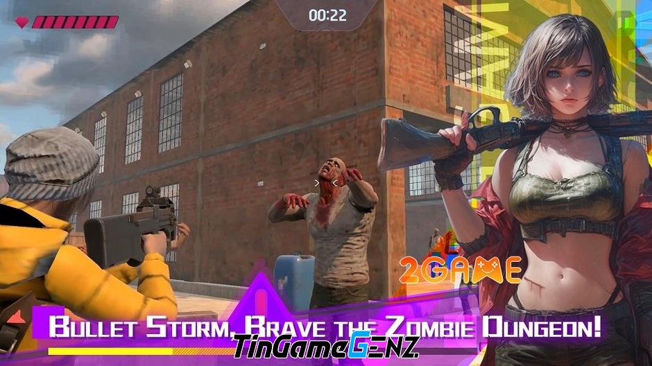 Game bắn súng sinh tồn Zombie Siege: Survival