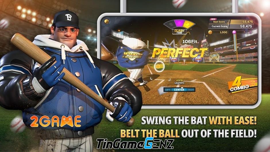 Game bóng chày siêu hấp dẫn Homerun Clash 2: Legends Derby từ HAEGIN