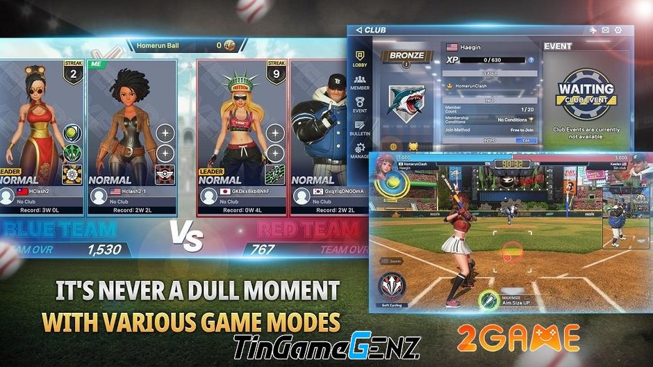 Game bóng chày siêu hấp dẫn Homerun Clash 2: Legends Derby từ HAEGIN